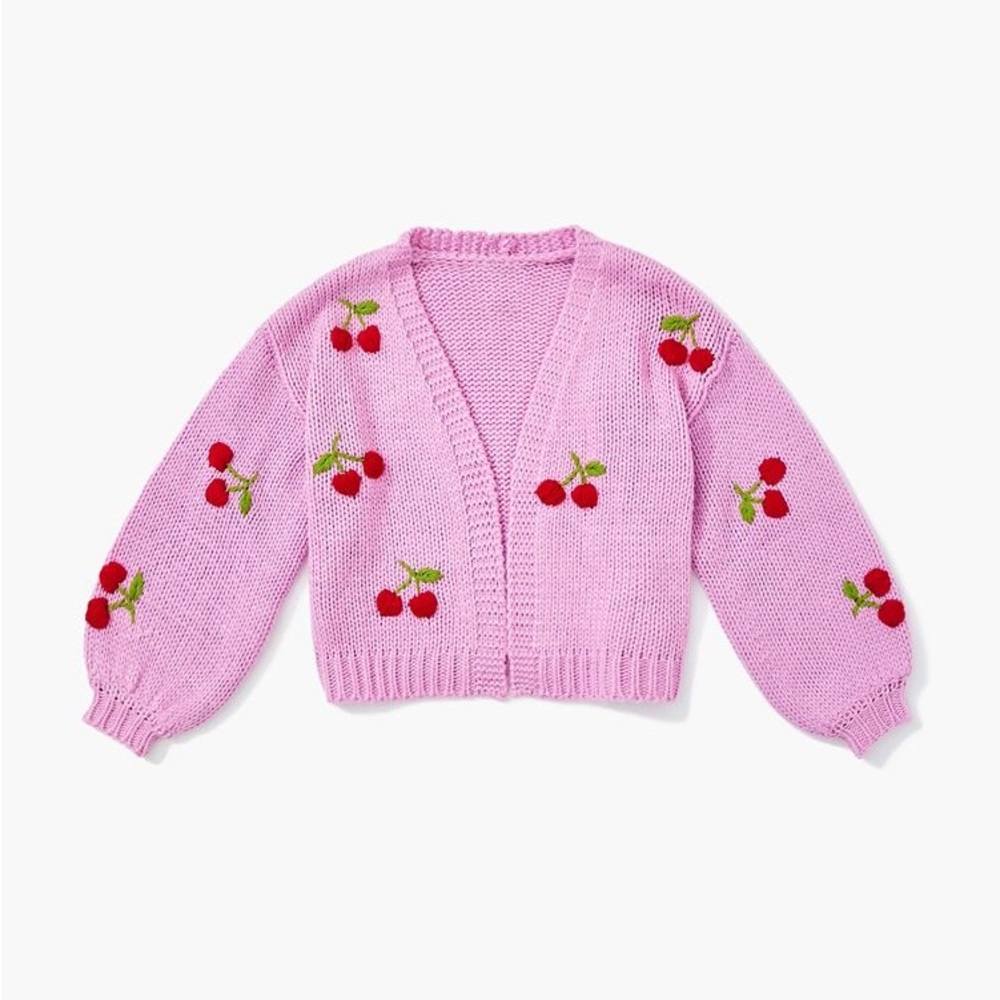 Forever 21 Cherry Sweater